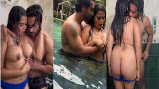 Preeti and Nikk Bathing And Shower Romance
