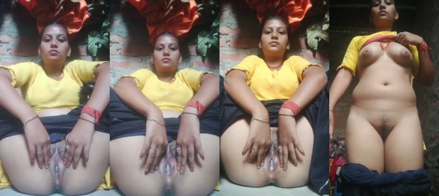 Sexy Desi Bihari Girl Shows her Boobs and Pussy Part 1