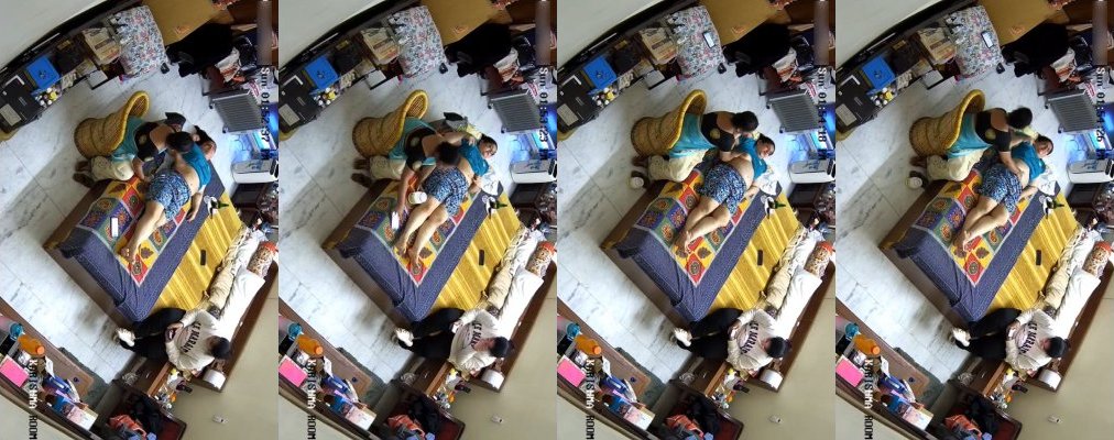 DESI MILF MOM MASSAGING MAID HER BODY AND BOOBS SITTING BY-SIDE HER TEEN DAUGHT£R lPCAM CAPTURED