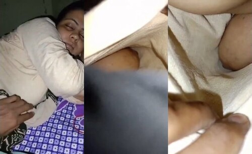 Sexy Indian Sleeping Wife Boobs Video Capture